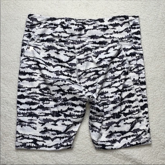 Zebra Animal Print Leggings Stretchy Size Large - Picture 4 of 7